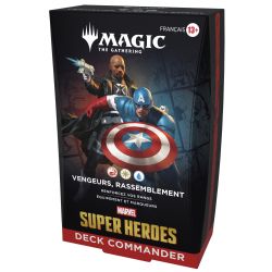 CARTES MAGIC OF THE GATHERING - MTG MARVEL SUPER HEROES COMMANDER - VENGEURS, RASSEMBLEMENT (FR)